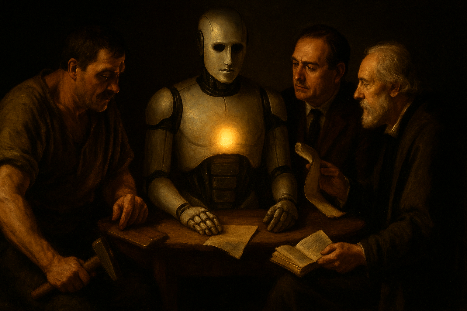 Symbolbild Deeptech in Gesellschaft, Politik und Arbeitswelt